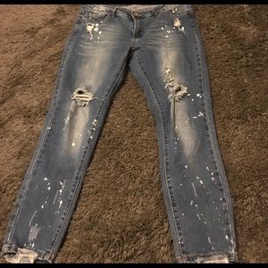 Destroyed Denim Jeans